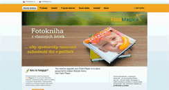 Desktop Screenshot of fotomagica.sk