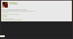 Desktop Screenshot of fotomagica.ro