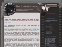 Tablet Screenshot of blog.fotomagica.ro